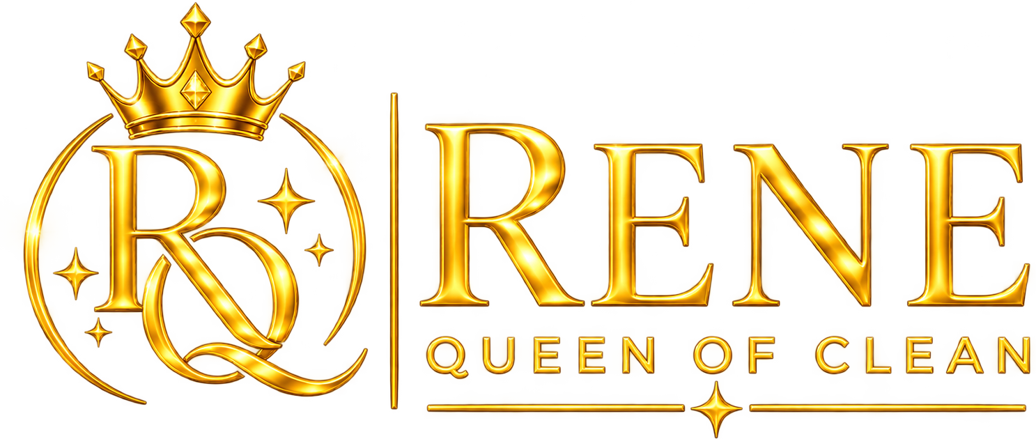 Rene Queen of Clean Logo